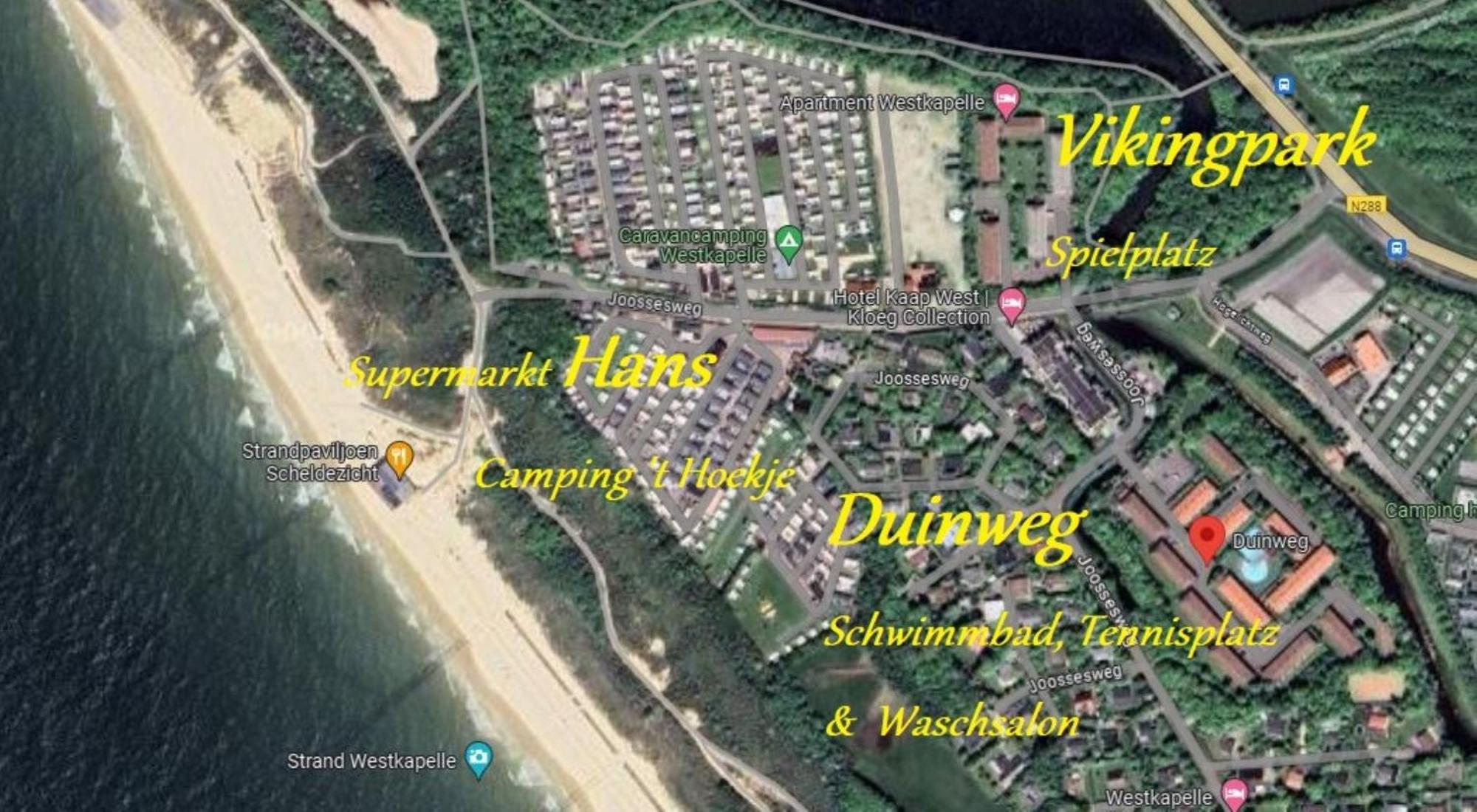 Apartamento Schelp Bed By The Sea Westkapelle Exterior foto